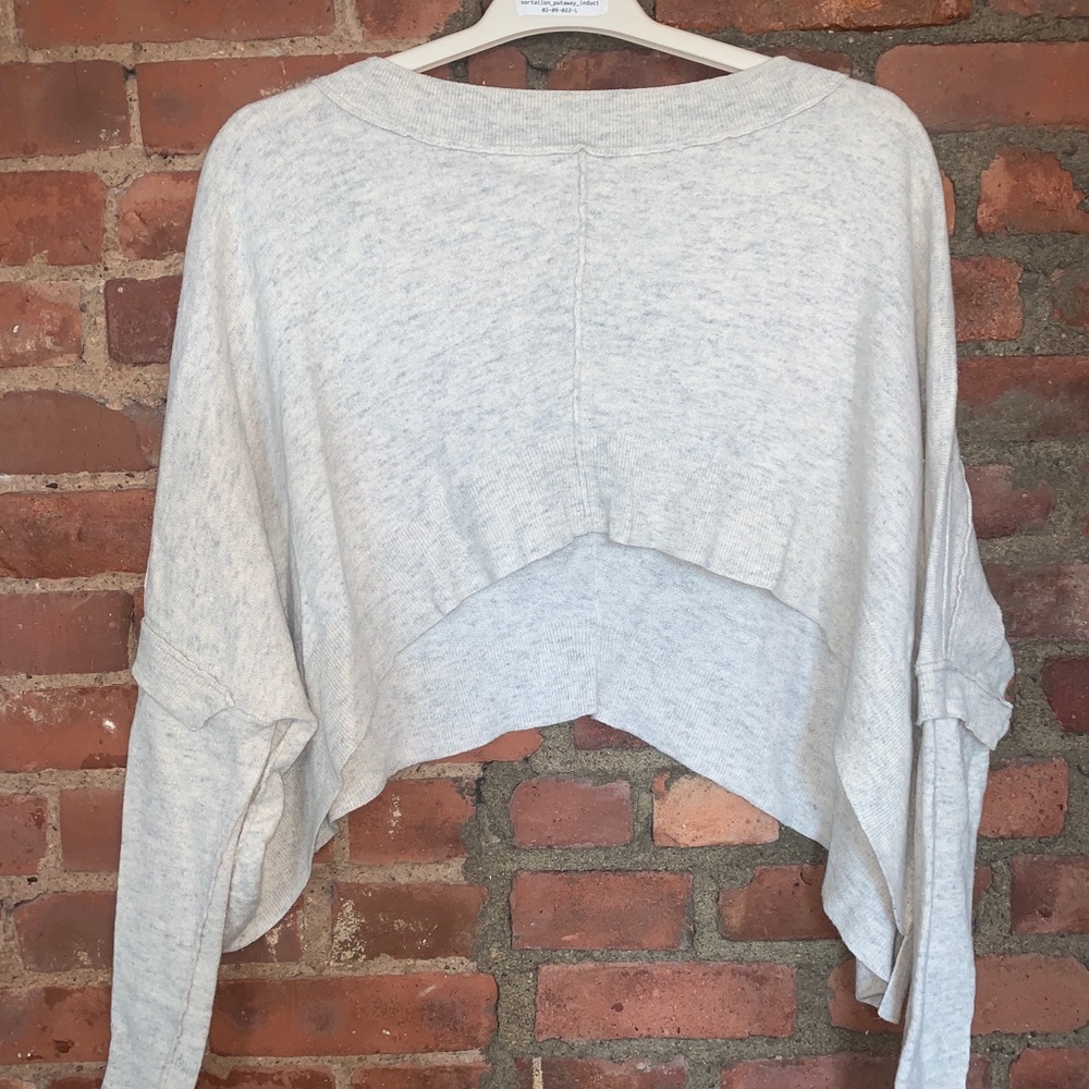 Allsaints high cropped sweater